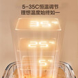 美的（Midea）取暖器立式暖风机电暖气电暖器速热节能家用卧室摇头落地烤火器 【NTC智能温控 遥控更轻松】HFV20ER