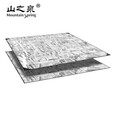 山之泉（Mountain Spring）山之泉户外野营超轻便携野餐垫单双人铝箔防潮垫UL地席保暖救生毯 单人地席(220X70cm)