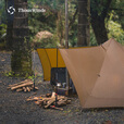 THOUS WINDS千风摩羯座双人金字塔帐篷15D涂硅轻量化徒步登山四季户外帐篷 摩羯座双人金字塔帐篷 狼棕