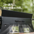 Naturehike挪客有时桌面烧烤架户外露营野餐野炊烤肉炉子折叠便携式围炉煮茶 黑色/豪华套装