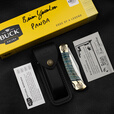 BUCK美国进口BUCK巴克黄马手工定制限量款110高端EDC折叠刀世界名刀 PANDA