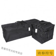 青春符号超大旅行包防水露营收纳包户外睡袋帐篷桌椅装备包收纳行李袋驮包 黑色F号 80升43*43*43cm 大