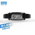 迪卡侬户外运动LED强光露营登山钓鱼/夜钓轻便头戴式头灯FOR3 USB充电款 红色
