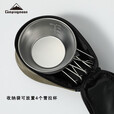 CAMPINGMOON柯曼雪拉碗科曼雪拉杯304不锈钢碗户外露营雪拉碗套装多用途水杯 【S220-B】雪拉碗收纳包