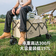 挪客Naturehike露营车户外露营野营刹车款四向折叠小推车摆摊车快递车 280L （配件）桌板-适配中小号