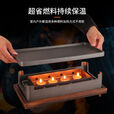 Grimar Jonsson烧烤保温炉商用热串炉神器加热保温盘木炭酒精蜡烛刻名字烧烤店用 酒精款(平板盘)无木板