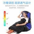 凯路德（KAIROAD） 羽绒毛睡袋户外旅行冬季保暖加厚可拼接单人室内隔脏露营羽毛 蓝色【2.6kg】白鸭羽毛睡袋+收纳袋