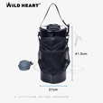 WILD HEART太阳能加热沐浴袋户外露营储水袋便携清洁冲凉洗澡神器食品级材料 12L青色