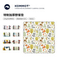kommot牧彻超声波加厚野餐垫防潮垫户外餐垫露营地垫春游防水便携野餐布 【加厚款】活力森林2*2m