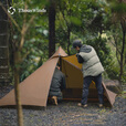 THOUS WINDS千风摩羯座双人金字塔帐篷15D涂硅轻量化徒步登山四季户外帐篷 摩羯座双人金字塔帐篷 狼棕