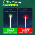 糜岚（MieLanat）激光笔远射10000米绿光led屏可用可充电大功率逗猫镭射激光 大功 【普通-红光-黑色款】