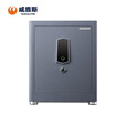 威盾斯黄金指品牌喷塑工艺淡雅蓝LS5家用办公30/35/38/45cm小型保管箱防盗柜全钢 38kg淡雅蓝45*38*36cm