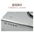 Dr.HOWS便携式卡式炉韩国进口火锅瓦斯燃气炉具户外野营装备 cube单炉+胡桃木木板