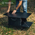 THOUS WINDS千风IGT开口箱侧开置物收纳箱铝合金户外露营扩展单元桌板框架 风格IGT收纳箱 黑色