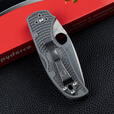 SPYDERCO美国进口spyderco蜘蛛C41户外高硬度粉末钢轻量便携EDC随身折叠刀 C41 PGY5