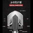 LZJV德国进口品质工兵铲户外多功能折叠爬山露营铲车载野外钓鱼挖 三节海王工兵铲/刀+哨+火石+锥+