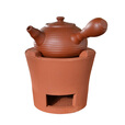 宝禾碳炉烧炭炉红泥炉风炉橄榄炭龙眼碳核桃碳煮茶木炭功夫器家用烧水 单炉