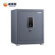 威盾斯黄金指品牌喷塑工艺淡雅蓝LS5家用办公30/35/38/45cm小型保管箱防盗柜全钢 38kg淡雅蓝45*38*36cm