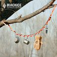 黑冰（BLACKICE）户外露营多功能便携易收纳挂物绳Z1902 桔色