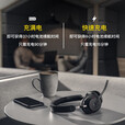 捷波朗(Jabra)办公电话会议呼叫中心客服电销双耳头戴式话务耳机Evolve2 65 USB 黑色 双耳-不含底座（link380 a） UC 一般通信认证 带适配器