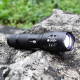 SHENYU神鱼（） 手电筒强光超亮远射变焦迷你可充电便携LED户外骑 1005T6芯一电一充