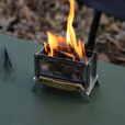 BK诧祭户外迷你柴火炉式香薰架露营桌面mini焚火台香炉篝火型 MINI焚火炉