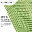 黑鹿（BLACKDEER）户外折叠蛋巢防潮垫便携式登山露营帐篷睡垫应急单人野餐地垫 卡其色 单人款
