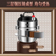 岛奇户外高压锅便携煮饭304不锈钢小型迷你压力锅露营自驾高海拔 户外不锈钢高压锅+袋子