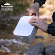 CAMPINGMOON柯曼2013-W饭盒底网304不锈钢蒸架户外露营早餐蒸煮套装 S-2013大号银色+炸网+大底网+包