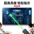 雷佰（Leibai）710激光笔USB充电红外线绿光售楼部沙盘强光远射指示镭射激光灯  绿光【黑色】送满天星