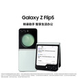 三星（SAMSUNG）Galaxy Z Flip5 AI 分期免息白条可选 掌心折叠 同声翻译 智能修图摄像  折叠屏手机 冰薄荷 8GB+512GB