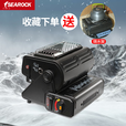 SEAROCK 海岩户外露便携式取暖器车载取暖火炉室内液化气煤气冰钓取暖炉 升级黑色单气（可放平使用）