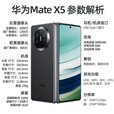 华为Mate X5【全新正品+全国联保一年】  同心套装版可选 新机 青山黛 12GB+256GB 全网通