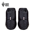 黑冰（BLACKICE）户外灰鹅绒羽绒脚套 冬季室内轻量保暖袜套Z2163 深蓝 M