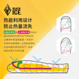 黑冰（BLACKICE）Z系列轻量木乃伊式鹅绒羽绒睡袋露营睡袋Z400（新标准）/星空蓝/L