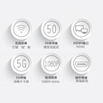 KOOGOLD【无WiFi网络也能投】手机无线投屏器4K电视高清显示器投影仪同屏器适用安卓苹果会议办公投屏 5G+4K超清【内置WIFI+HDMI接口】