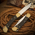 BUCK 巴克美国原装进口折刀猎人110求生装备户外生存刀 经典 110BRS-B
