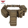 雅科达molle战术腰封套装通用执勤巡逻多功能户外组合腰带装备新 卡其色
