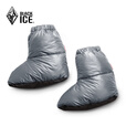 黑冰（BLACKICE）户外灰鹅绒羽绒脚套 冬季室内轻量保暖袜套Z2163 深蓝 M