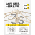 探险者帐篷户外2一3人全自动速开折叠便携式野营过夜露营装备全套飞行家 5.7平 飞行家