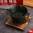 MPPMCK小号铸铁碳炉烧烤木炭烤肉炉庭院烤火家用 小号铸铁炭炉16cm