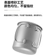 驴小贝户外钛合金茶杯咖啡杯露营折叠手柄超轻水杯环保纯钛杯子可加热 180ml(无盖）