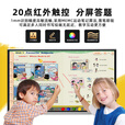 视乐星多媒体教学一体机【实力商家】互动白板会议平板一体机培训幼儿园教育触摸屏4K超清智慧屏电子白板触摸一体机 65LCD触摸一体机+移动推车 【希沃白板】win10-i5/8+256/教学资源