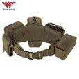 雅科达molle战术腰封套装通用执勤巡逻多功能户外组合腰带装备新 卡其色