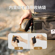 Naturehike挪客山型环保袋 便携户外露营野营防泼水杂物收纳袋大空间 鹿皮褐