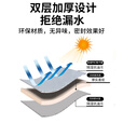 米囹太阳能热水袋户外洗澡晒水袋折叠露营沐浴袋野外储水淋浴野营D 20L蓝色（升级专利龙头）