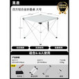 黑鹿（BLACKDEER）四方铝合金折叠桌 户外露营超轻迷你折叠桌便携 野餐自驾春游桌子 【推荐】四方铝合金折叠桌 大号