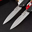 刀治郎微技术直出折叠刀口袋刀户外刀防身便携多功能家用露营水果刀  红黑手柄