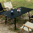 Guide Series户外折叠桌升降桌铝合金野外野餐露营桌椅黑化桌 GS-084-黑化折叠桌