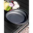 北山狼 户外餐具铝合金餐盘露营野炊套装野餐食品级耐高温碗碟 石墨灰-1个装